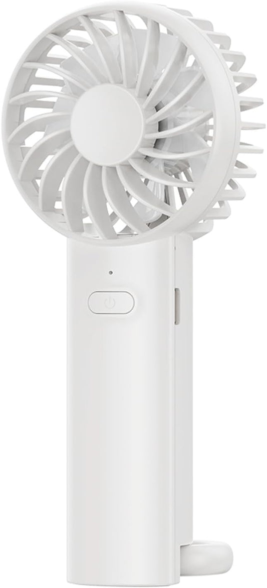 Portable Mini Handheld Electric Fan | Lightweight & Rechargeable | USB Charging | Compact Personal Fan for Travel, Commuting, and Outdoor Cooling