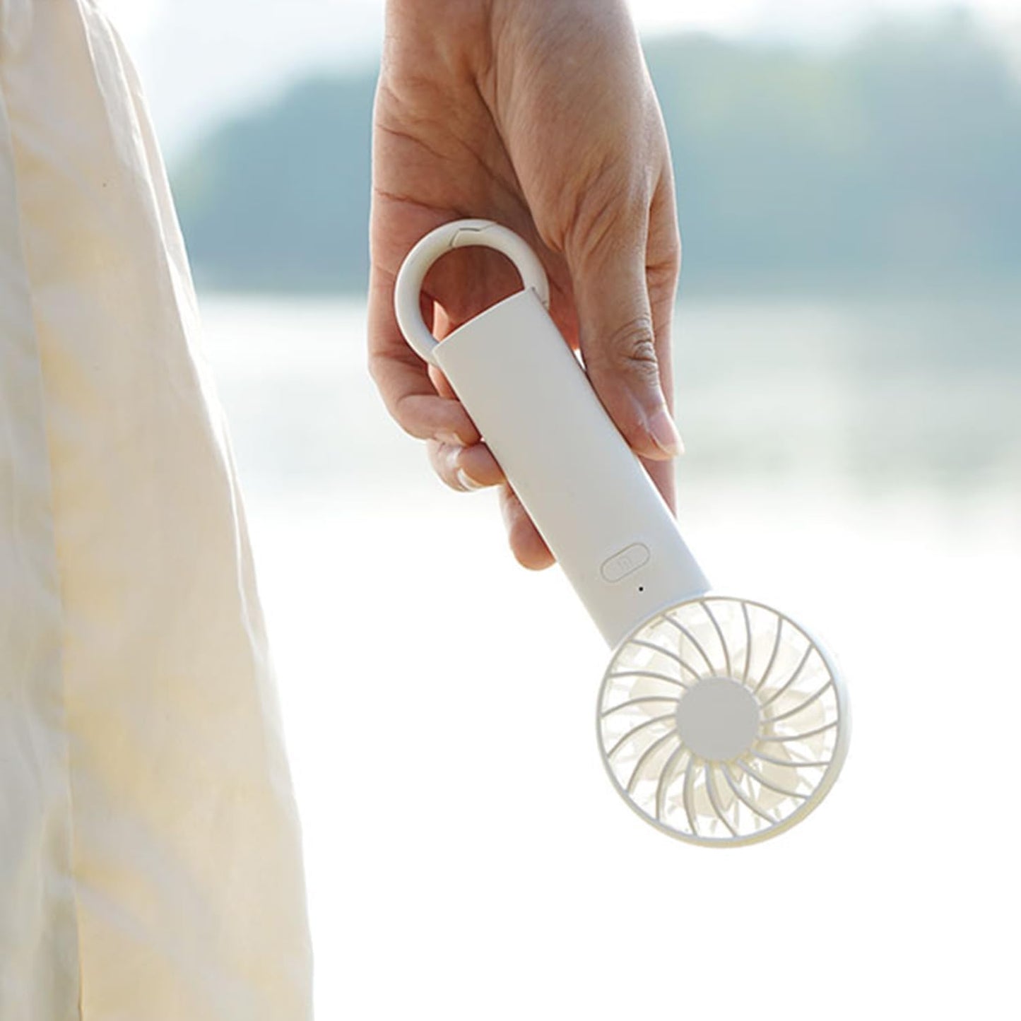 Portable Mini Handheld Electric Fan | Lightweight & Rechargeable | USB Charging | Compact Personal Fan for Travel, Commuting, and Outdoor Cooling